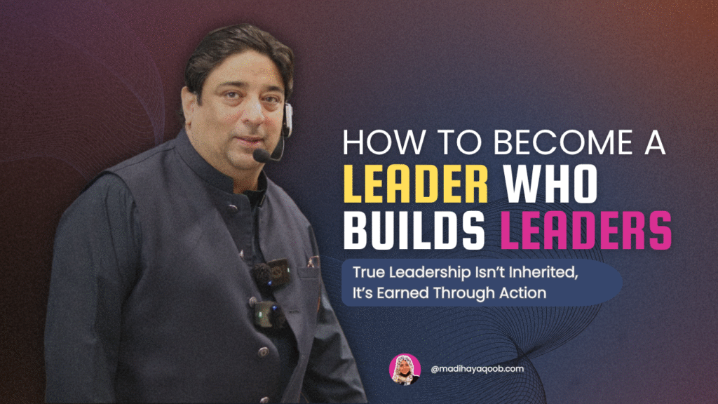 True Leadership Isn’t Inherited, It’s Earned Through Action
